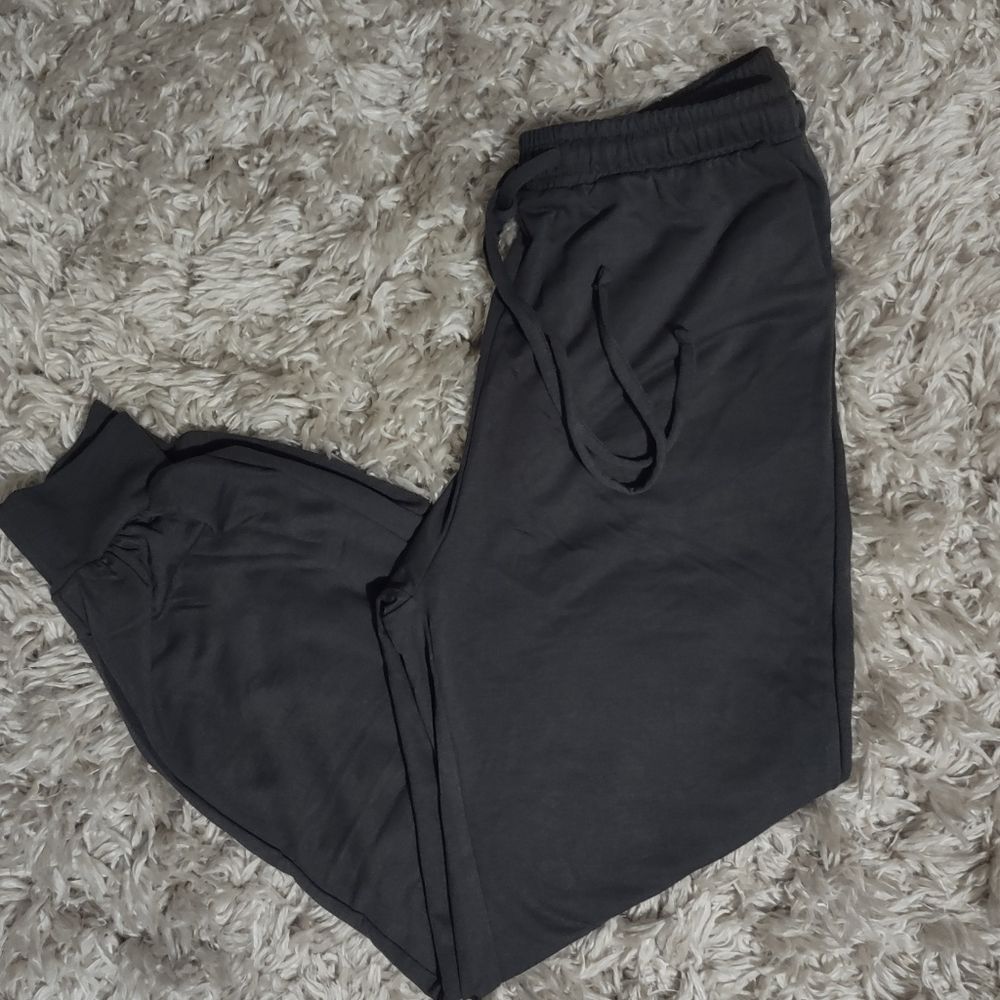 Zenana Classic French Terry Joggers/ loungewear - Picture 2 of 4